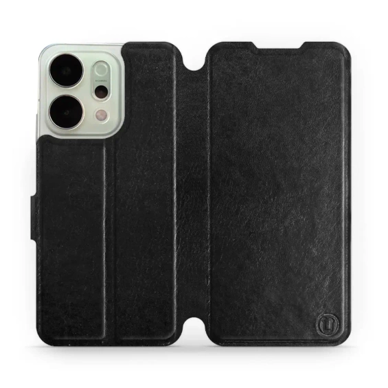 Etui do OPPO Reno 14 Pro 5G - wzór Black&Orange