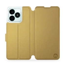 Etui do Realme C51 - wzór Gold&Orange