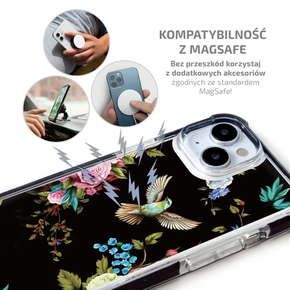 Etui MagSafe Elite Bumper Apple iPhone 16e - wzór D007D