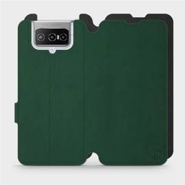 Etui Soft Touch do Asus Zenfone 7 ZS670KS - wzór Miejska zieleń z czernią