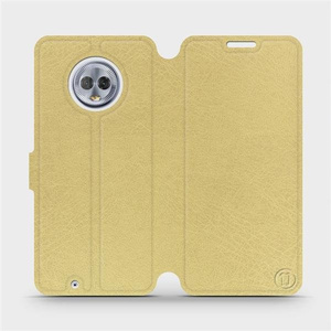 Etui do Motorola Moto G6 - wzór Gold&Orange