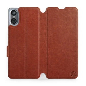Etui do Sony Xperia 10 VI - wzór Brown&Gray