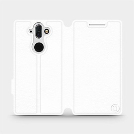 Etui do Nokia 8 Sirocco - wzór White&Orange
