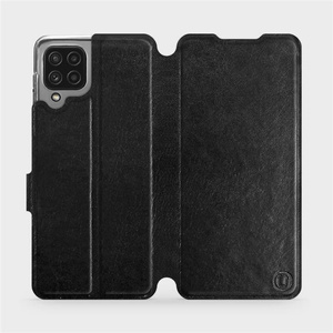 Etui do Samsung Galaxy A22 4G - wzór Black&Gray