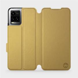 Etui do Vivo Y21S - wzór Gold&Gray