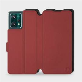 Etui Soft Touch do Realme 9 Pro - wzór Zachodząca czerwień z czernią