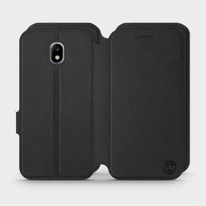 Etui Soft Touch do Samsung Galaxy J7 2017 - wzór Satynowa czerń