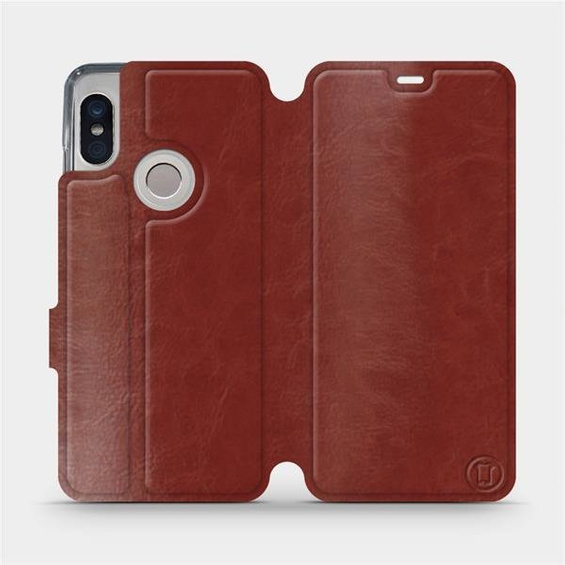 Etui do Xiaomi Redmi Note 5 - wzór Brown&Orange
