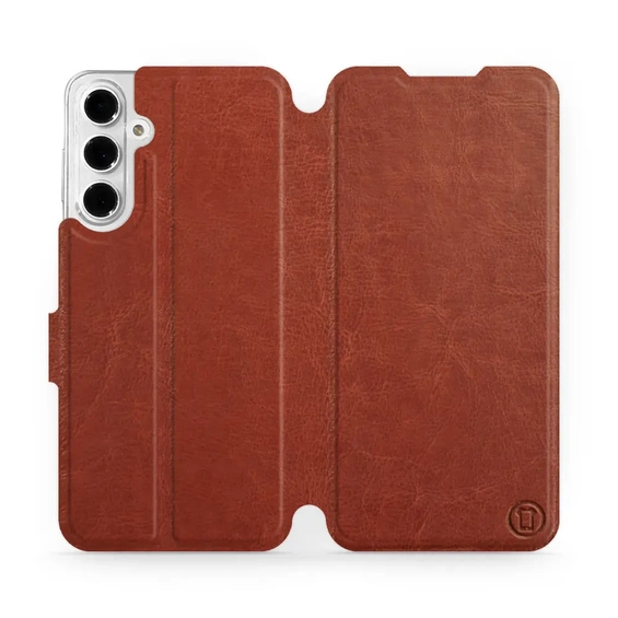 Etui do Samsung Galaxy A16 5G - wzór Brown&Gray