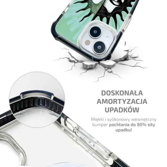 Etui MagSafe Elite Bumper Apple iPhone XS - wzór D022D