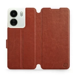Etui do Xiaomi Redmi 13C - wzór Brown&Gray
