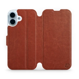 Etui do Apple iPhone 17 - wzór Brown&Orange