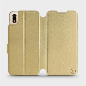 Etui do Huawei Y5 2019 - wzór Gold&Orange