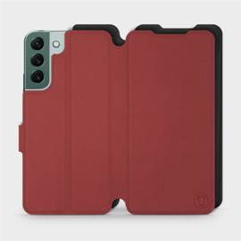 Etui Soft Touch do Samsung Galaxy S22 Plus - wzór Zachodząca czerwień z czernią