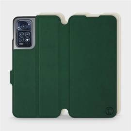 Etui Soft Touch do Xiaomi Redmi Note 11 Pro 5G - wzór Miejska zieleń z platyną