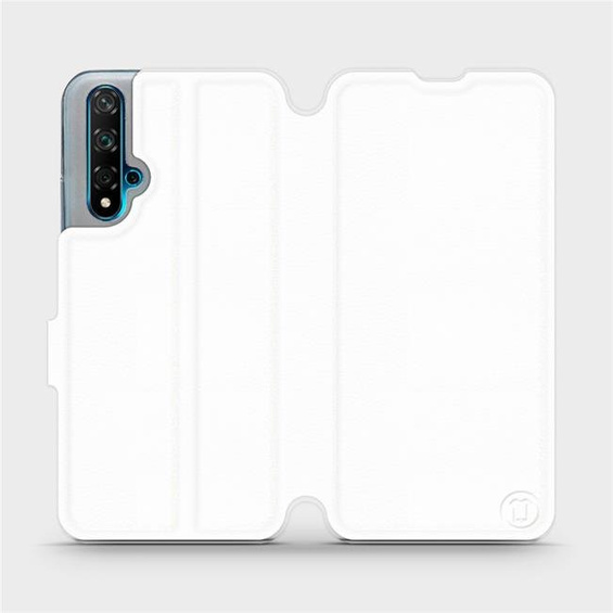 Etui do Huawei Nova 5T - wzór White&Gray