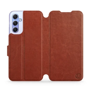 Etui do Samsung Galaxy A34 5G - wzór Brown&Gray