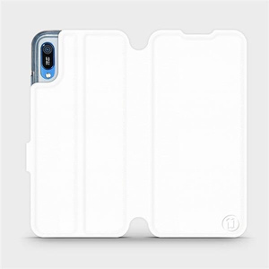 Etui do Huawei Y6 2019 - wzór White&Gray