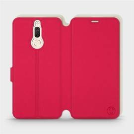 Etui Soft Touch do Huawei Mate 10 Lite - wzór Żywa czerwień z platyną
