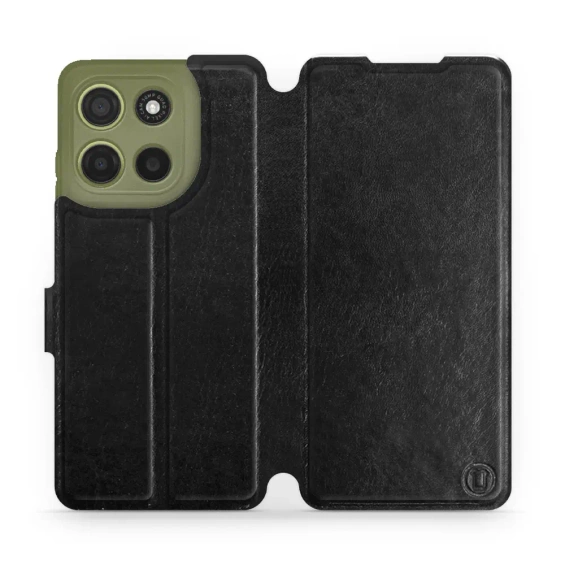 Etui do Motorola Moto G15 - wzór Black&Gray