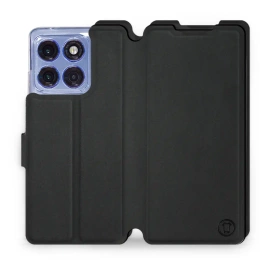 Etui Soft Touch do Motorola Edge 60 Pro - wzór Satynowa czerń