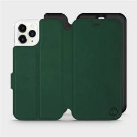 Etui Soft Touch do Apple iPhone 11 Pro - wzór Miejska zieleń z czernią