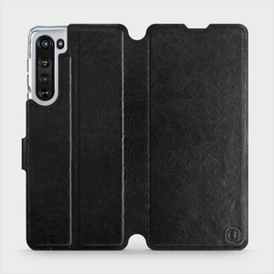 Etui do Motorola Edge - wzór Black&Gray