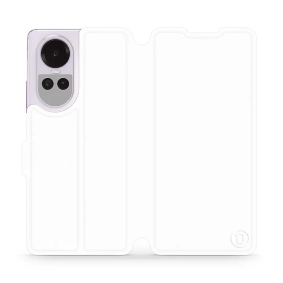 Etui do OPPO Reno 10 Pro 5G - wzór White&Orange