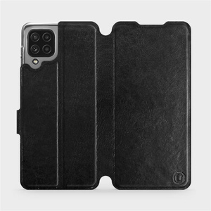 Etui do Samsung Galaxy M32 4G - wzór Black&Orange