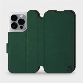 Etui Soft Touch do Apple iPhone 14 Pro - wzór Miejska zieleń z czernią