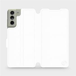 Etui do Samsung Galaxy S21 FE - wzór White&Gray