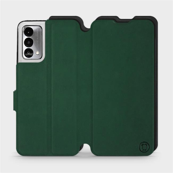 Etui Soft Touch do Realme GT Master Edition - wzór Miejska zieleń z czernią