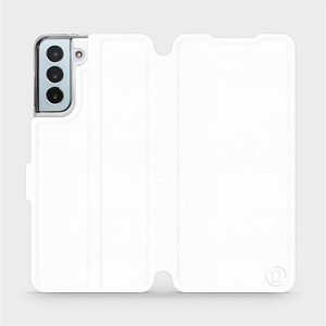 Etui do Samsung Galaxy S21 Plus - wzór White&Orange