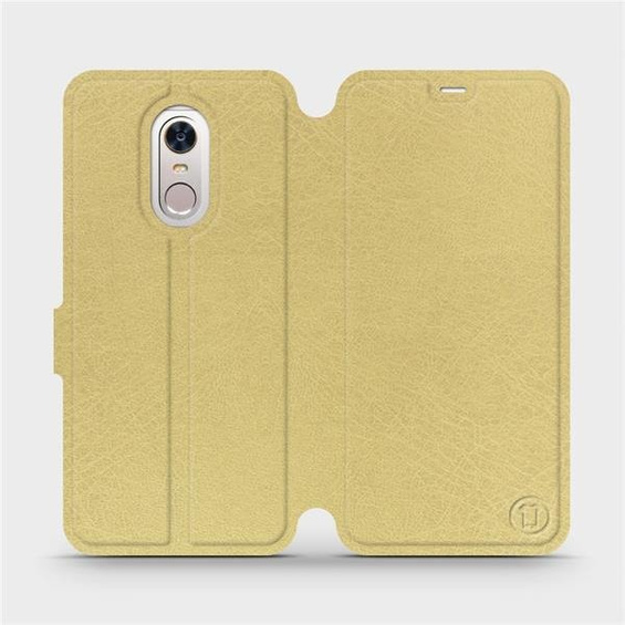 Etui do Xiaomi Redmi 5 Plus - wzór Gold&Orange
