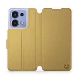 Etui do Xiaomi POCO M6 Pro - wzór Gold&Orange