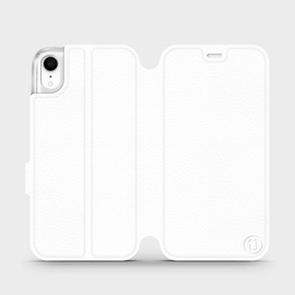 Etui do Apple iPhone XR - wzór White&Orange