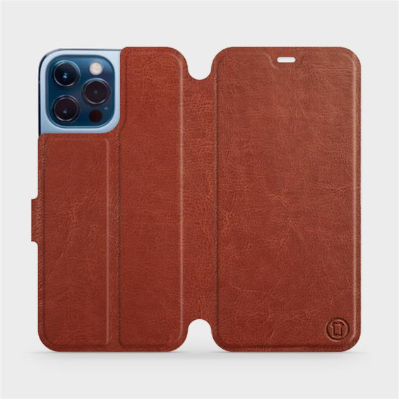 Etui do Apple iPhone 13 Pro Max - wzór Brown&Gray