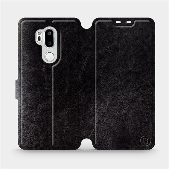 Etui do LG G7 ThinQ - wzór Black&Orange