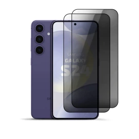 Zestaw 2x Prywatyzujące szkło hartowane 9H do Samsung Galaxy S24
