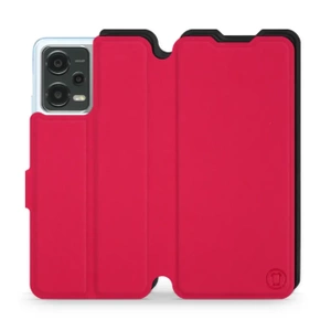 Etui Soft Touch do Xiaomi POCO X5 5G - wzór Żywa czerwień z czernią