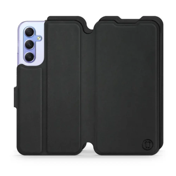 Etui Soft Touch do Samsung Galaxy A34 5G - wzór Satynowa czerń