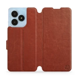 Etui do Realme Note 50 - wzór Brown&Orange