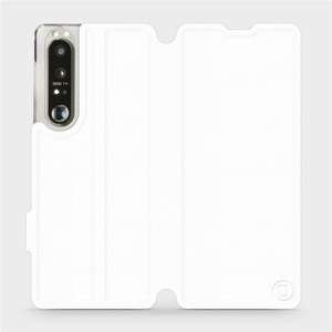 Etui do Sony Xperia 1 III - wzór White&Orange