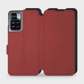 Etui Soft Touch do Xiaomi Redmi Note 11 Pro - wzór Zachodząca czerwień z czernią