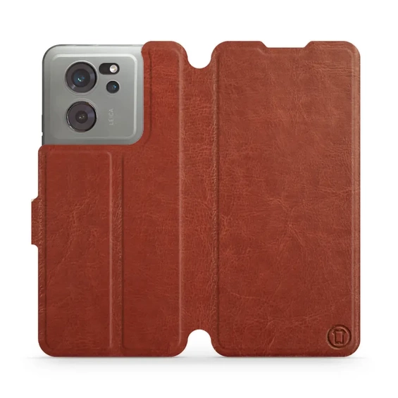 Etui do Xiaomi 13T - wzór Brown&Orange