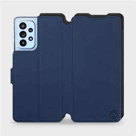 Etui Soft Touch do Samsung Galaxy A53 5G - wzór Głęboki granat z czernią