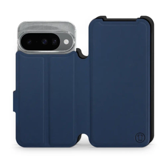 Etui Soft Touch do Google Pixel 10 - wzór Głęboki granat z czernią