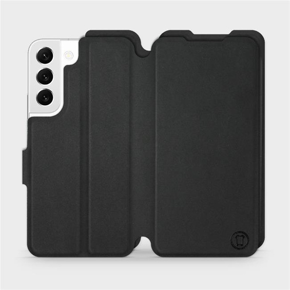 Etui Soft Touch do Samsung Galaxy S22 - wzór Satynowa czerń