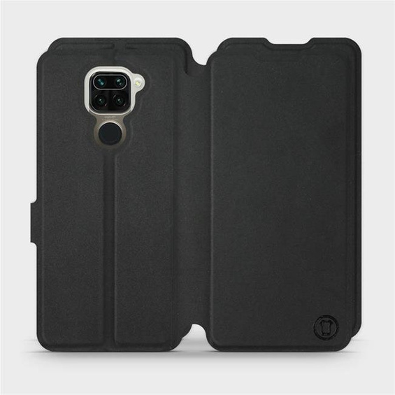 Etui Soft Touch do Xiaomi Redmi Note 9 - wzór Satynowa czerń