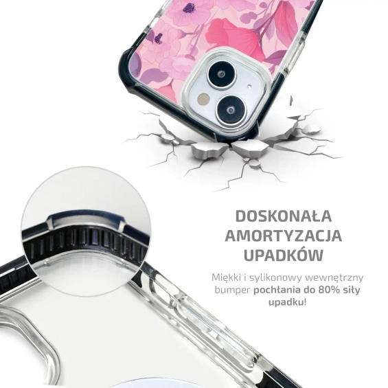 Etui MagSafe Elite Bumper Apple iPhone 17 - wzór DP74D